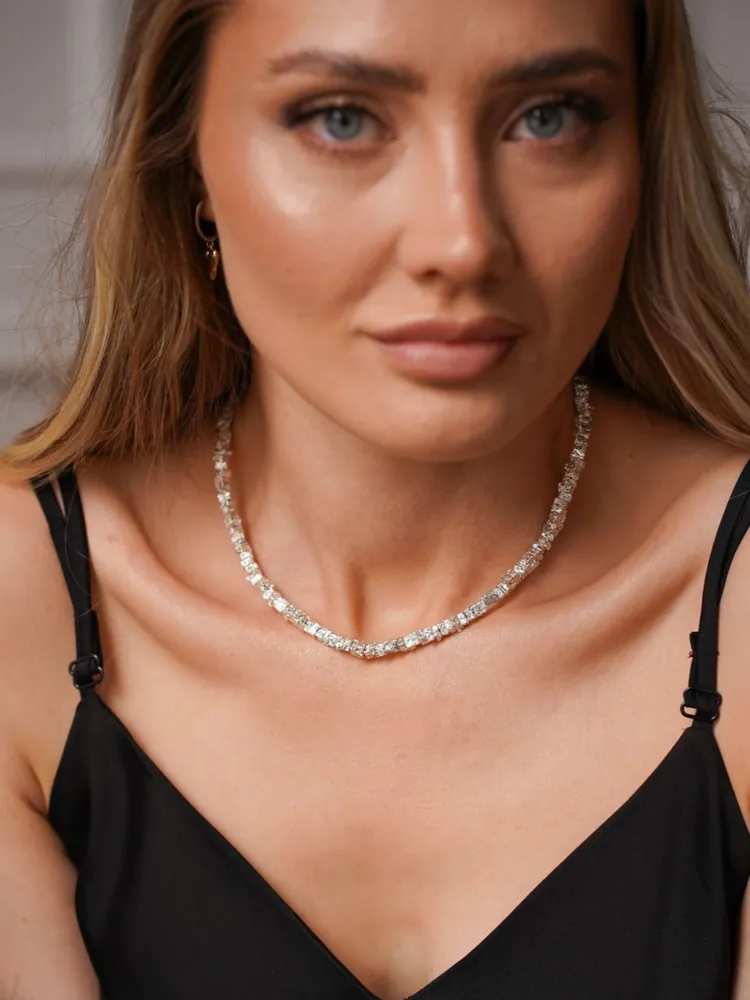 Сверкающий чокер Crystal Line